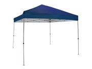 Sunnydaze Quick Up Blue 10 Foot ×10 Foot Canopy with Straight Legs and Carrying Bag