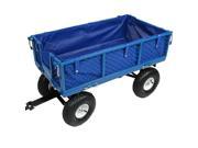 Sunnydaze Garden Utility Cart Liner Blue Includes Liner ONLY