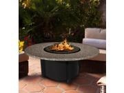 California Outdoor Concepts 5010 BK PG2 BM 42 Carmel Chat Height Fire Pit Bla...
