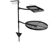 Sunnydaze Dual Campfire Cooking Swivel Grill System