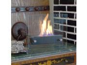 Nu Flame Irradia Noir Portable Indoor Outdoor Ethanol Fireplace