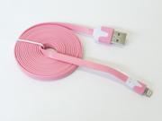 Pink 6FT 8 pin USB Sync Data Charging Cable for Apple iPhone 5 5S 5C 6 6 plus iPad 4 Air iPad mini iPad mini with retina iPod Touch 5 iPod Nano 7