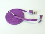 6 Feet Purple USB Charging Charger Sync Data Cable Cord for iPhone 1 3G 3GS 4 4S iPad 1 2 3 iPod Touch 1 2 3 4