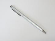 2 in 1 Siliver Capacitive Touch Screen Stylus with Ball Point Pen For iPhone iPad ipod Touch Samsung Galaxy Nexus LG HTC
