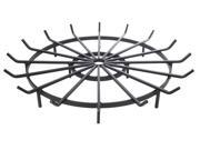 Wagon Wheel Firewood Grate for Fire Pit Made in USA 40 Inch