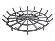 Super Heavy Duty Wagon Wheel Firewood Grate for Fire Pit Made in USA 36 Inch