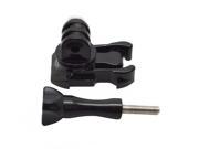 JMT 360 Turntable Quick Release Buckle Connector Tripod Adapter Black for Gopro Hero 2 3 3 Plus 4 Camera