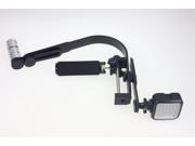 F11303 A Commlite CS S2 Camera Video Stabilizer Steady Handheld DSLR Grip 36 LED Adjustable White Lamp Light Flash Hot Shoe