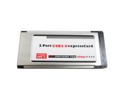 Q00425 WBTUO LT402 Notebook SuperSpeed 5Gbps 2 Port USB 3.0 34MM Expand Card