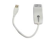 WBTUO LE88179 USB 3.0 to RJ45 10 100 1000Mbps Gigabit LAN Ethernet Network Adapter Card White