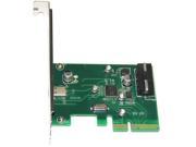 Q15741 WBTUO Desktop PCI E 4X USB 3.1 Type C Expansion Card Adapter 4 Pin Power Interface