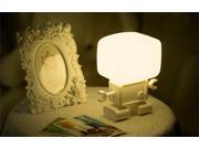 Intelligent Energy saving Lamps Sensor Voice Control LED Night Light Bedside Lamp White Light