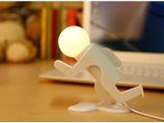 Running Man LED Nightlight Creative Energy Saving Night Light White Light