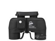 Canis Latrans CL3 0040 7x50 Professional Waterproof Binoculars with Compass Reticle Ranging Telescope for Army Fan