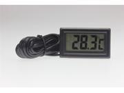 Digital LED Display Thermometer with 2 Meters Probe Waterproof Stainless Steel Temperature Sensor
