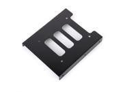 Generic 2.5 SSD HDD To 3.5 Black Mounting Adapter Bracket Dock Hard Drive Holder with Screws for PC