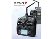 Walkera Devo 7 DEVO7 Transmitter 7 Channel DSSS 2.4G Transmitter Without Receiver for Walkera Helis Helicopter