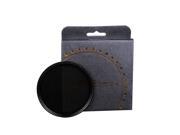 Zomei ND2 400 52mm Fader Variable Density Neutral Gray Adjustable Lens Filter Ultra Slim ND Filter for Nikon Canon