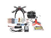 DIY RC Fiberglass Frame Multicopter Full Kit DIY GPS Drone FPV Radiolink AT9 Transmitter APM2.8 1400KV Motor 30A ESC