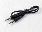 New 1.3M 3.5mm jack male to male portable stereo audio headset aux cable wire For mp3 mp4 iPod PC