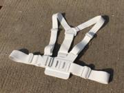 Adjustable Pectoral Girdle Chest Fitted Shoulder Strap Belt Mount Harness White for Gopro HD Hero 3 2 Camera