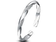 2013 Populor Fashion Jewelry 925 Sterling Silver Plated Love Bangle