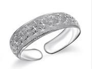 Hot Sell Stars Grain Design Fashion Jewelry 925 Sterling Silver Plated Open Bangles for Women