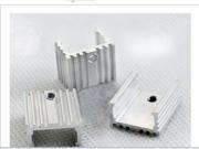 50pcs 21*15*10MM TO 220 Pure Aluminium U shaped Radiator for IC Card Chip Cooling