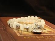 New Blessing Letter Safe Trip Opal Beads Handcraft Women s Bracelet Chain Bracelets