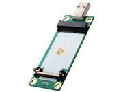 Generic Mini PCI E Wireless WWAN To USB Adapter Card With SIM Card Slot Module Testing