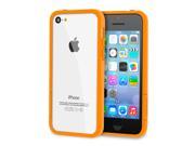 rooCASE Apple iPhone 5C ProGuard Bumper Slim Shell Case Matte Orange