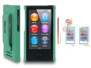 rooCASE Slim Matte Shell Case Cover 4x LCD for iPod Nano 7 7G Green