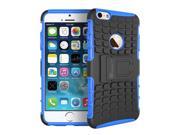 iPhone 6s Plus Case GearIt iPhone 6 [BLOK Armor] Hybrid Dual Layer Rugged Case Cover with Kickstand GearIt Made for Apple iPhone 6 Plus 6s Plus 2015 Blue