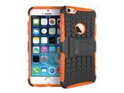 iPhone 6s Case [BLOK Armor] Hybrid Dual Layer Rugged Case Cover with Kickstand GearIt Made for Apple iPhone 6 6s 2015 Orange