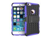 iPhone 6s Case [BLOK Armor] Hybrid Dual Layer Rugged Case Cover with Kickstand GearIt Made for Apple iPhone 6 6s 2015 Purple