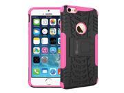 iPhone 6s Case [TRAC Armor] Hybrid Dual Layer Rugged Case Cover with Kickstand GearIt Made for Apple iPhone 6 6s 2015 Pink