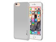 iPhone 6s Case roocase iPhone 6 Slim Fit Lightweight [Median Series] PC Hard Shell Case Cover for Apple iPhone 6 6s 2015 Silver
