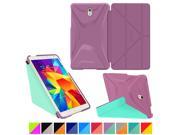 roocase Samsung Galaxy Tab S 8.4 Case Origami 3D [Radiant Orchid Mint Candy] Slim Shell for Galaxy Tab S 8.4 Inch 8.4 Smart Cover with Landscape Portrait