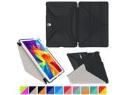 roocase Samsung Galaxy Tab S 10.5 Case Origami 3D [Granite Black Cool Gray] Slim Shell for Galaxy Tab S 10.5 Inch 10.5 Smart Cover with Landscape Portrait