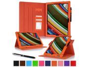 Surface Pro 3 Case Microsoft Surface Pro 3 Case rooCASE Dual View Leather PU Folio Slim Fit Stand Tablet Cover Windows 8.1 Tablet 12 Inch Orange
