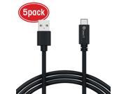 USB Type C Cable GearIt 5 Pack 3ft Hi Speed USB 2.0 Type C USB C to Standard USB Type A Data Sync Cable for Nexus 6P 5X Lumia 950 950XL New Apple Macbook 12