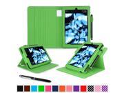 rooCASE Amazon Kindle Fire HD 7 2014 Dual View Folio Case with Auto Sleep Wake Cover Stand for Amazon Fire HD 7 Tablet 2014 4th Generation Green