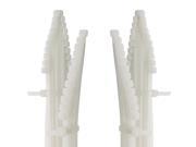 GearIT 300 Pack Cable Zip Ties in White Assorted Lengths 6 8 12 Inch Self Locking Heavy Duty Nylon Wire Cable Ties