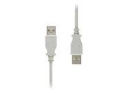 3 ft Hi Speed USB 2.0 Cable Type A Male to Type A Male Lifetime Warranty
