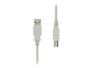 GearIT 3 Feet Hi Speed USB Cable USB 2.0 Type A to B Printer Scanner Cable Beige Lifetime Warranty