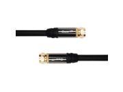 GearIt Coaxial RG6 Digital Audio Video Cable 3 Feet 0.9 Meters UL CL2 In Wall Rated RG 6 F Type 75 Ohm Gold Plated Connectors Black