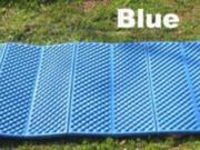 Outdoor Folding foldable Camping Hiking mat Sleeping Mat Picnic Seat Pad Waterproof Cushion protector 74.8 x22.44 x0.78 floor mat blue