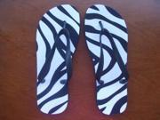 New Flip Flops Sandals Thongs Slippers Open Toe Stylish summer shoes casual beach EVA base flat foam SIZE M US SIZE 7.5 8.5