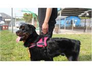 New Adjustable Padded Soft Durable Harness For Dog Side Buckle Reflective Stitching Hand Grip Red XS