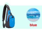 Men Women Nylon Chest Bag Waterproof Shoulder Messenger Bags Sling Hiking Camping Outdoor Sports Lightweight Backpack
